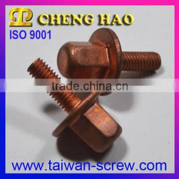 Hardware Products Brass OEM Flange Screw