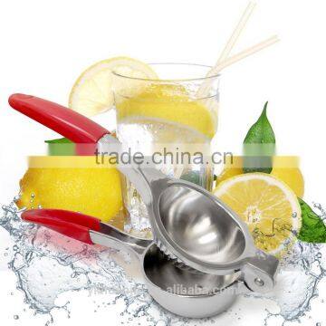 Silicone Handle Stainless Steel Lemon Juicer Citrus Juicer photo-2
