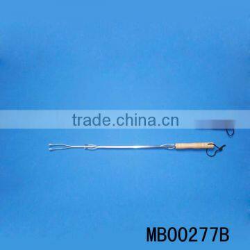 Stainless steel extensable bbq fork