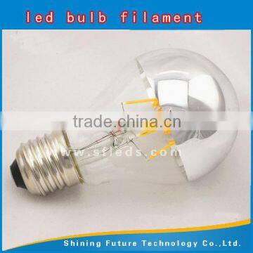 New 360 degrees A60 8W Shadowless led bulb E27 B22 base Dimmable filament Clear led glass lamp shade AC85-265V