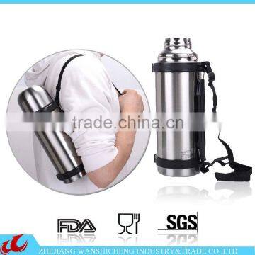 hot design double layer traveling stainless steel drinking bottle