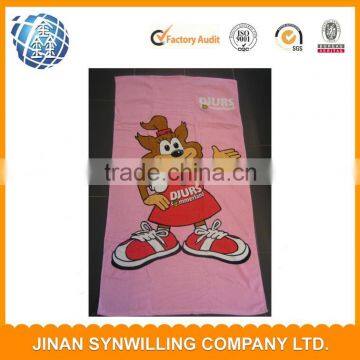 Beach Gym Bath Towels Travel Sports Swimming beach Towel 100% Cotton Printed Velour Beach Towel