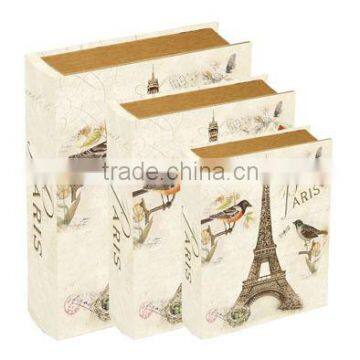 Handmade Wooden Decorative Book Gift Box