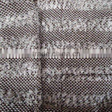 Cotton Filament Jacquard Single Jersey Textile Fabric