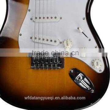 Whoelsale Musical Instruments High Quality Chinese Cheap ST Electric Guitar photo-3