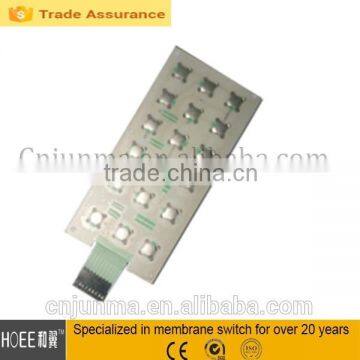 Keyboard Membrane Switch With Embossed Metal Domes photo-4