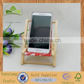 5.5" Phone Chair Phone Holder Wood Phone Chair photo-2