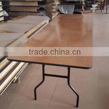 Rectangle Wooden Folding Table photo-4