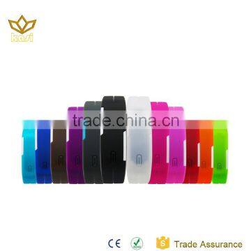 ECO hight material silicone strap watch elastic strap watch 9002