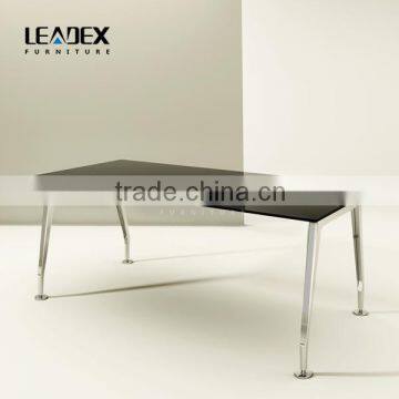 hot sale glasstop office furniture conference desk