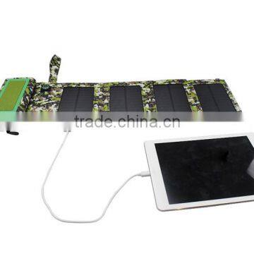 Portable Solar Mobile Charger With Bluetooth Speaker photo-3