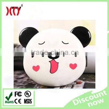 12000mah panda carton shaped Mobile Power Bank charger lithium Polymer battery