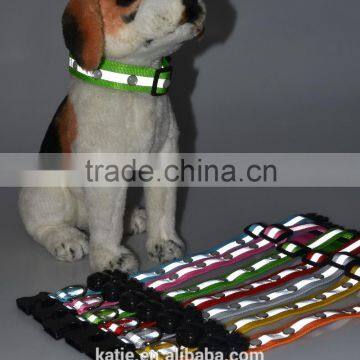 Hot sell New LED nylon Pet dog collar