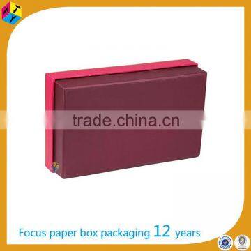 Custom Pink Cardboard Foil Stamped Box photo-4