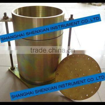 steel material CBR Mould with collar and base plate