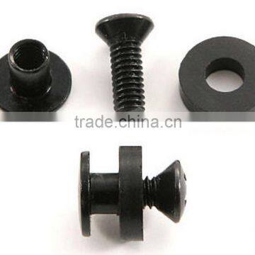 stainless steel Philips Chicago Metal Screws, steel male and female chicago screws