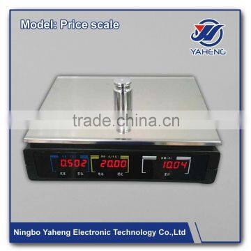 Hot sell and low price digital weighing platform scale 30kg Popular Electronic Computing price platform scale