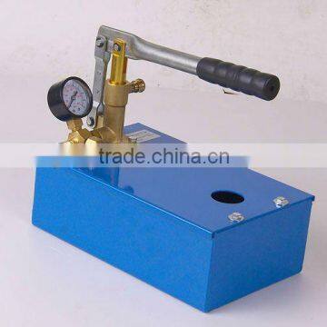 Short brass pump body hand test pump,steel tank,high pressure