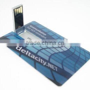 Business personal card usb flash with free logo printing