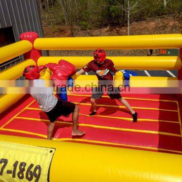 2015 hot sell ! inflatable Gladiator Joust game Arena / gladiator joust sticks / boxing