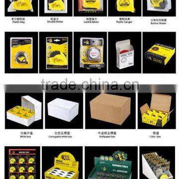 Name Brand Auto Lock Steel Meausure Tape Duble Side Tape Embsosed Measuring Tools With New Abs Case photo-6