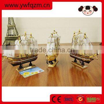 Best sell professional miniature wooden boat craft