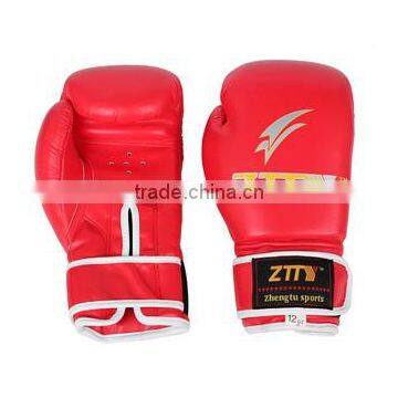 high quality bulk custom printed synthetic leather boxing gloves