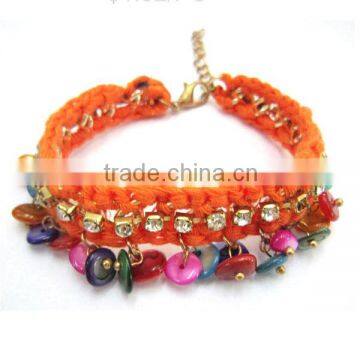 fashion bracelet braided fabric bracelet