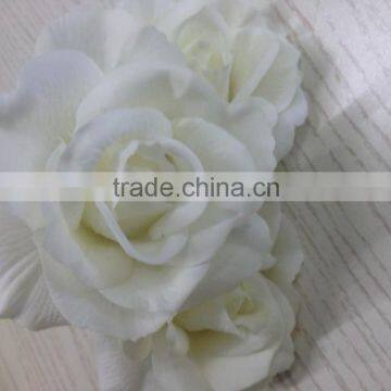 Wholesale Factory directly latex artificial rose heads real touch rose head for decor