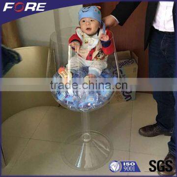 Countertop Clear 3 Tiers Acrylic Display Stand photo-4