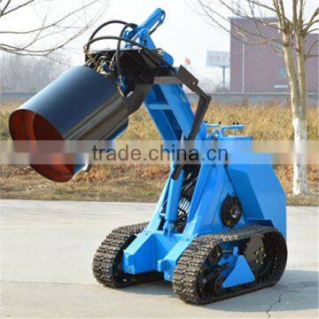 Concrete Mixer Loader MS500 Mini Skid Steer Loader Small Garden Loader photo-6