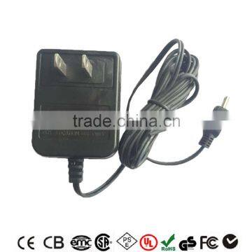 3V 1000mA AC/DC Power Adapter with UL CE GS PSE SAA