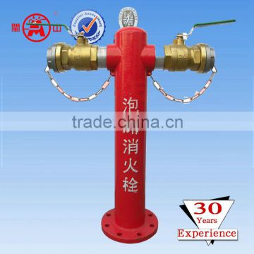 Ground foam type fire hydrant