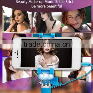Super Mini Wired Cable Selfie Stick Portable Flash Fill In Light Camera Flash Light photo-6