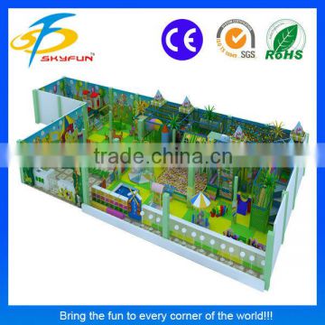 high quality kids indoor playground with low cost and free design