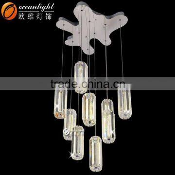 Stainless Steel Chandelier,fancy Lights for Home OM88565-10 Clear