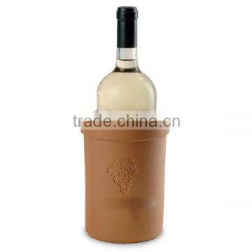 Simple custom grape terracotta table top wine cooler