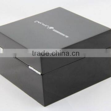 Luxury Custom Logo High Lacquer Wooden Watch Box photo-3