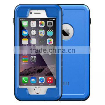 High Quanlity Waterproof Phone Case for iPhone 6 6S PC TPU Cover
