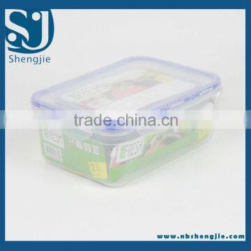 Trade assurance Plastic microwave pizza 2Pcs airtight crisper with any packing