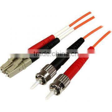 StarTech.com OFNP Plenum Multimode 50/125 Duplex Fiber Patch Cable LC