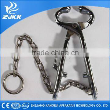 2016 ZJKR High Quality Paws & Claws Pet Vet Bull Holder With Chain A-type KD708