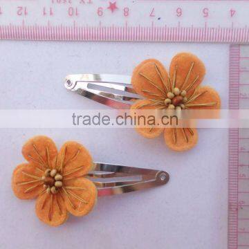 cute flower snap clips