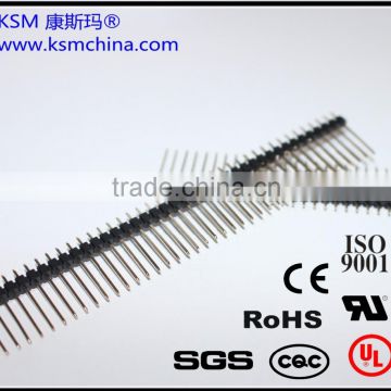 2.54mm single row pin header 1*40 male connector L18