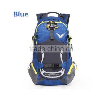 hot sale blue travelling backpack