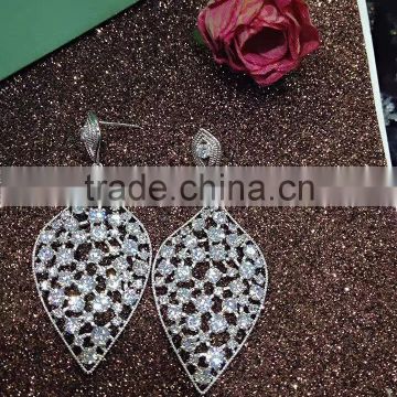 Wedding earrings cubic zirconia earring