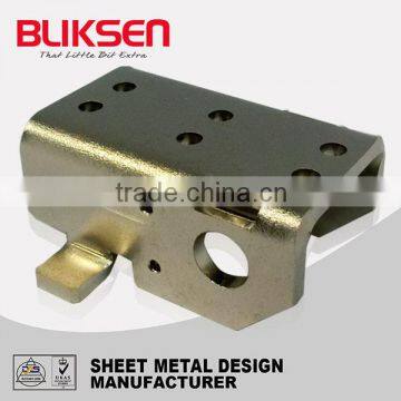 Customize Sheet Metal Stainless Mounting Pipes Bracket Square photo-5