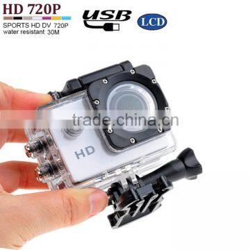 Portable Sport Action Camera Sport DV Car Camera 720P