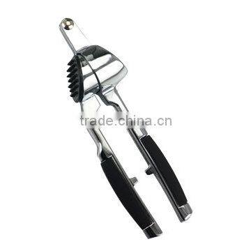 zinc alloy hand operated garlic presser