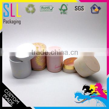 wholesale custom size high quality handmade paper round box